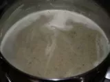 Recette Vélouté courgettes-champignons-fromage fondu