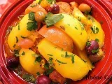 Recette Tajine poulet aux olives & citrons confits manger ou ne pas manger avec les doigts