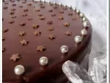 Recette Gâteau d'anniversaire au chocolat et framboises