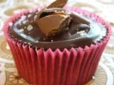 Recette Cupcakes chocolat au beurre salé et éclat de daim