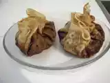 Recette Aumonières à la dinde et aux champignons