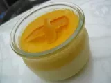 Recette Petites crèmes à l'orange (oui mais sans crème ni lait!!)