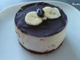 Recette Gateaux individuels au chocolat noir bavarois a la banane