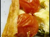 Recette Tarte aux asperges et tomates cerise