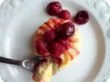 Recette Gâteau aérien vanille aux fruits rouges..