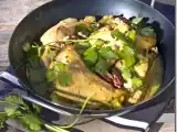 Recette Poulet au gingembre, orange et cumin