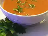 Recette Potage tomates et céleri en branche.