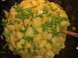 Recette Curry pommes de terre/petits pois(alu matar)