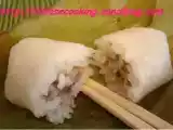 Recette Gâteau de riz gluant à la banane