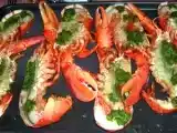 Recette Homard au beurre vert anisé
