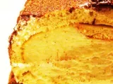Recette Buche sur sable breton, crème mousseline vanille