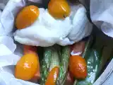 Recette Lotte aux agrumes en papillote ... accords et mariages parfaits ...