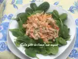 Recette Salade de poulet à la chinoise avec vinaigrette crémeuse au soja