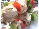 Recette Mini-brochettes de poulet au miel et au thym