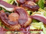 Recette Salade aux 3 canards