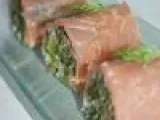 Recette Bûchettes de saumon aux lentilles vertes et cresson