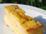 Recette ***gâteau croquant moelleux pomme, cassonade et perle de lait***