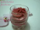 Recette Sorbet litchis framboises à l'eau de rose