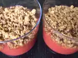 Recette Crumble fraises rhubarbe déstructuré