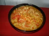 Recette Soupe orientale pois chiches tomates