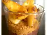 Recette Verrine de boudin noir, spéculoos et pommes