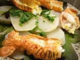 Recette Topinambours et langoustines en salade