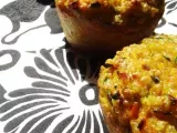 Recette Gâteaux crousti-fondant quinoa chèvre et légumes