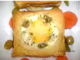 Recette Croque omelette au four