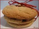 Recette Des cookies américains aux pépites de chocolat à la farine complète .
