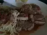Recette Filet mignon en sauce aubergine et arrabiata