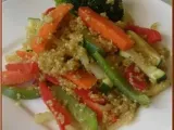 Recette Curry de quinoa aux légumes