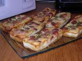 Recette Clafoutis sur fond de polenta st nectaire et saucisses