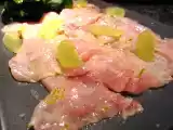 Recette Carpaccio de daurade au citron vert