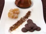 Recette Moelleux chocolat praliné aux pépites de gingembre confit