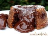 Recette Moelleux au chocolat au lait, coeur coulant de carambar