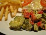 Recette Salade de cornichons