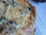 Recette Pizza épinards, dinde et crème