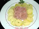 Recette Saucisson de lyon pistaché en salade tiède