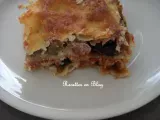 Recette Lasagnes aux aubergines jambon fromage