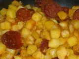 Recette Pommes de terre sautées au chorizo