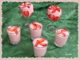 Recette Verrines de mousse a la fraise