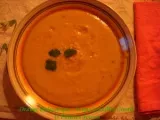 Recette Soupe de lentilles corail, patates douces & coriandre