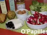 Recette Salade de radis aux poires
