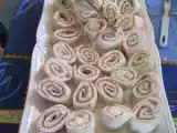 Recette Roulés au chèvre et saumon fumé sur ma table de brunch de la fête des mères