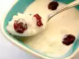 Recette Petit-déjeuner minceur riz au lait à l'agar-agar et baies de goji