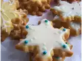 Recette Les irrésistibles petits biscuits glacés : snowflake cookies
