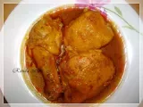 Recette Chtitha djedj (poulet en sauce relevée)