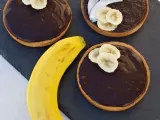 Recette Tartelette chocolat-banane façon brioche dorée