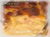 Recette Gratin de pomme de terre au cheddar
