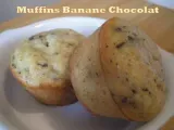 Recette Muffin banane chocolat